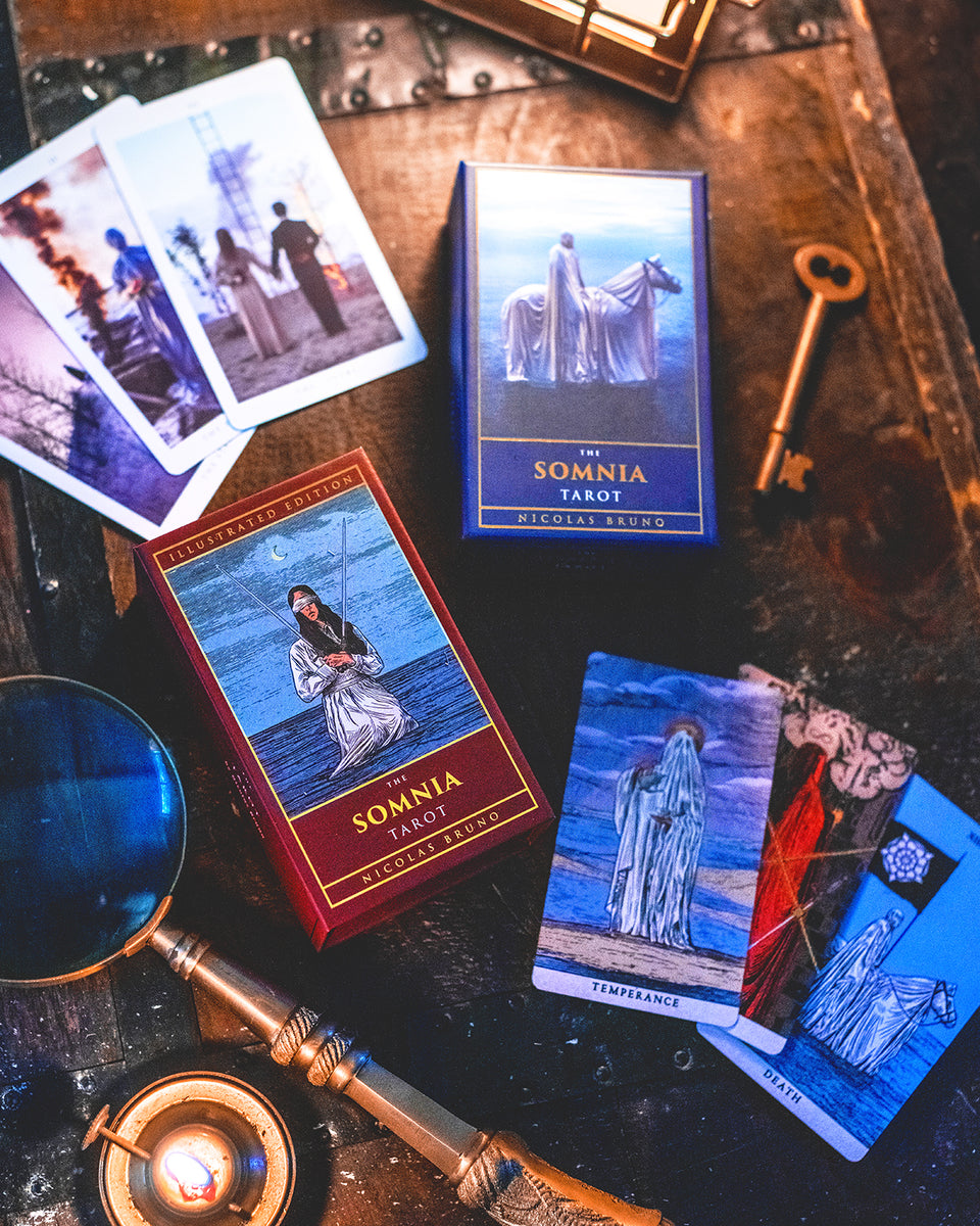 The Somnia Tarot Deck Bundle: Original + Illustrated Edition, Complime