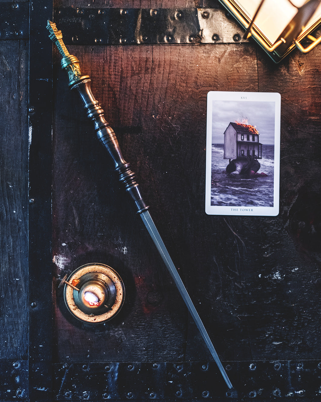 The Somnia Tarot - The Tower Wand -  Somnia Artifacts